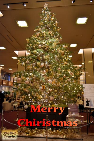 帝国ホテルのクリスマスツリー